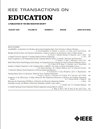 IEEE TRANSACTIONS ON EDUCATION封面